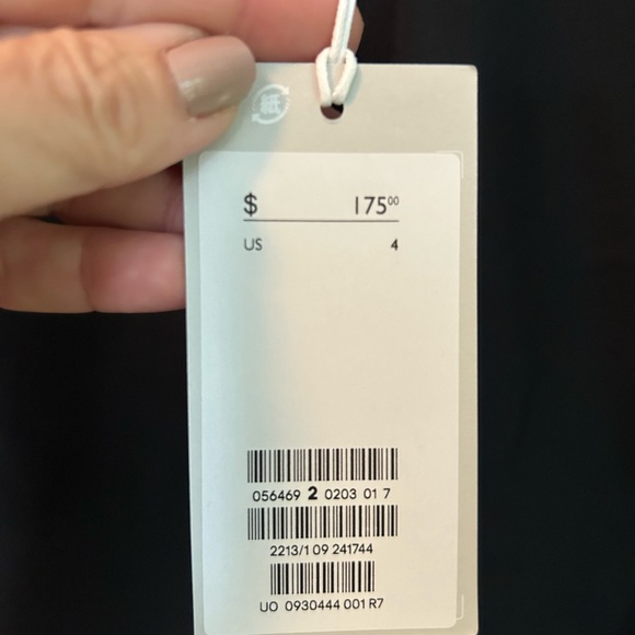 Cos black silk tunic blouse. New with tags. - Picture 5 of 8